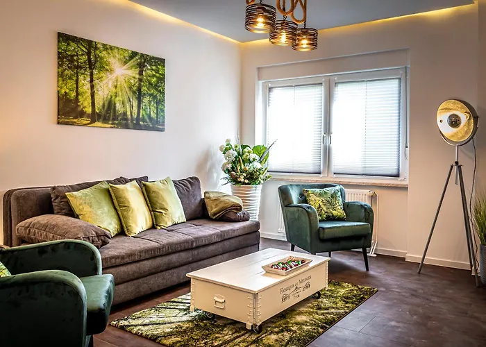 Komfortable In Halle-kroellwitz Apartmán *